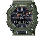 Casio  G-Shock Men&#39;s Analog-Digital Resin Army Green/Tan Watch GA900HC-3A - £119.84 GBP