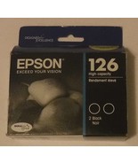 Epson T126120-D2 Black Printer Ink Cartridge - 2 Pieces - £14.97 GBP