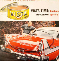 1958 Plymouth Simoniz Vista Advertisement Automobilia Car Wax Vintage DW... - $570.01 MXN