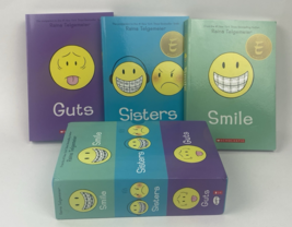 Smile, Sisters, and Guts: the Box Set by Raina Telgemeier  - $29.00