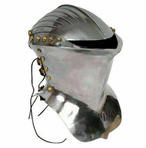 Medieval Jousting Helmet Battle Warrior Stech helm Knight Great helmet o... - $287.36