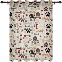 T&amp;H Home Draperies &amp; Curtains, Cutly Dog Pug For Pet Lover, 54&quot; W By 39&quot; L - £31.46 GBP