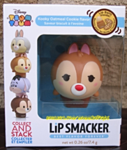 Dale Lip Smacker Tsum Tsum Stackable Lip Balm Kooky Oatmeal Cookie Rescu... - $9.50