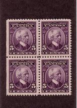 Canada  -  SC#144 Block/4 Mint NH  -  5 cent Sir Wilfrid Laurier  issue (1) - £7.07 GBP