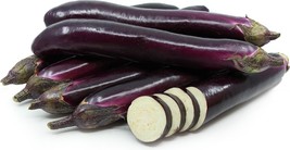 Long Asian Purple Eggplant Seeds Heirloom Tender Sweet Stir-Fry Favorite - €2,74 EUR+