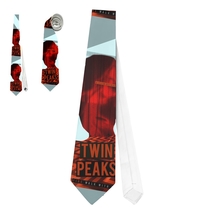 Necktie Twin Peaks Mystery Horror Cosplay - £19.98 GBP