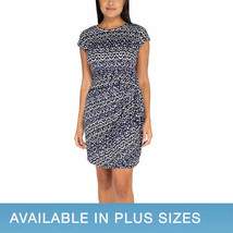 Nicole Miller Womens Knot Dress Size Small Color Blue - £20.70 GBP