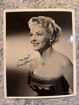 8 X 10 Photo Vivian Blaine Autograph Guys And Dolls Public Pigeon Actress - $74.25