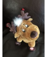 Dan Dee Christmas Reindeer Plush 10” Sings “Up On The House Top” - $400.40 MXN