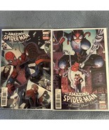 #1  Amazing SPIDER-MAN “Renew Your Vows” “VARIANT”  2017  AND #3  Lot 0f 2 - $4.51