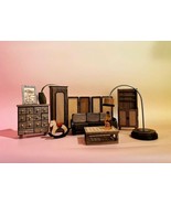 Premium Miniature Furniture Set 1:12 Scale Handmade Wooden With Chair An... - $333.20 CAD