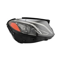 Headlight For 2017-19 Mercedes E300 Passenger Side Black Housing LED Clear Amber - £1,425.40 GBP