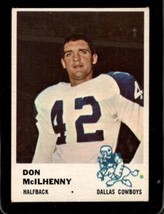 1961 Fleer #42 Don Mcilhenny Vg+ Cowboys *X35441 - $19.60