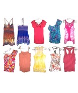 No Boundaries Sleeveless Summer Tops in Blue, Pink &amp; Yellow Sizes S - XL - $17.81+