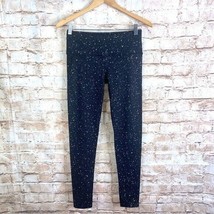 Noli Black Speckled Leggings Size Medium - £23.74 GBP