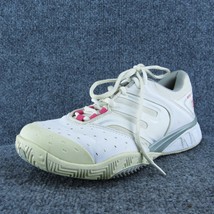 Wilson  Women Sneaker Shoes White Synthetic Lace Up Size 7.5 Medium - £19.46 GBP