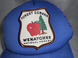Vtg Forest Service Wenatchee National Patch Hat FLAWS - $17.81