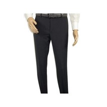 Men Suit BERLUSCONI Turkey 100% Italian Wool Super 180's 3pc Vested #Ber21 Black image 9