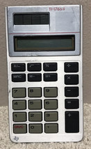 Vintage Texas Instruments TI-1766 II Ultra Slim Solar Light Calculator - Works - £6.29 GBP