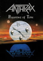 ANTHRAX Persistence of Time FLAG CLOTH POSTER BANNER CD Thrash Metal - £15.02 GBP