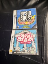 Lot Of 2: Brain Boost Gamma Wave + Big Brain Academy Ds / Complete - £4.65 GBP