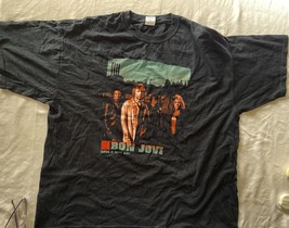 Bon Jovi North America Tour 2005/2006 Have A Nice Day Tour XXL T-Shirt Dates - £13.80 GBP