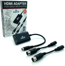 SEGA Genesis 1080P HDMI Adapter - for Use with Sega Megadrive - Supports S Video - £31.27 GBP