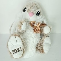 Bunny Brown White Rabbit Easter Ears Plush Stuffed Animal 2021 Mty14&quot; - £17.12 GBP