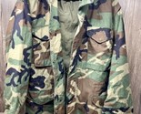 US Army Field Cold Weather Jacket  Camouflage Cold Weather Medium Regula... - £31.63 GBP