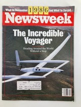 VTG Newsweek Magazine December 29 1986 The Incredible Voyager Around The World - £9.63 GBP