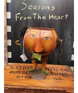 Sassy Jack O&#39; Lantern Tin Candle Holder w/ Candle - $54.81 CAD