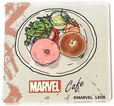 Marvel Cafe Menu Iron Man Bagel Sandwich Inspired 2x2in Refrigerator Magnet-Rare - £6.32 GBP