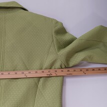 Giorgio Sant’Angelo Women's Green 2-Button Front Blazer Size 12 image 6