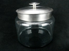 64 Ounce Mini Montana Jar w/Brushed Aluminum Lid, Kitchen, Pantry, Bath, Crafts - £19.54 GBP