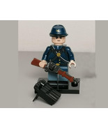 Civil War Union Army Soldier Deluxe Custom Minifigures - $164.46 MXN