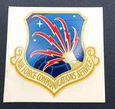 Vintage Air Force Communications Services 4" Window Decal  - $12.56