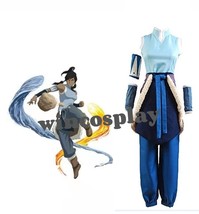 Avatar The Legend of Korra Korra Katara Cosplay Costume Full Suit Any Size - £59.51 GBP