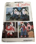 Vintage Simplicity Crafts 7864 Craft Pattern Dalmatian Dogs and Clothing - £4.66 GBP