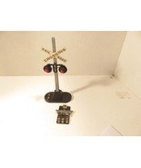 LIONEL TRAINS POST-WAR 154 HIGHWAY FLASHER SIGNAL WORKS GOOD -W/PLATE- E... - $31.54 CAD