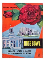 Oregon State vs Iowa 1957 Rose Bowl Official Game Program - £30.64 GBP