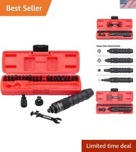 K504 Heavy Duty Impact Driver with 25-Piece Bit Set and Case for Easy St... - $63.50