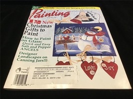 Painting Magazine December 1998 12 Christmas Gifts to Paint, Paint on Glass,Jars - £7.82 GBP
