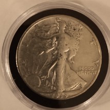 1939 D Walking Liberty Half Dollar Fine+ Condition US Mint Denver  - $29.99