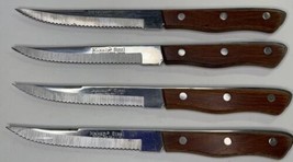 VINTAGE- Maxam Steel Steak Knives Made In Japan - Set Of 4 - £15.07 GBP