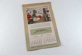 Vintage 1948 Austin Furniture Co. Advertising Sales Calendar Home Interiors - £17.70 GBP