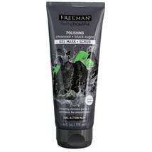 Freeman Feeling Beautiful Charcoal &amp; Black Sugar Polishing Face Dual-Action - £9.42 GBP