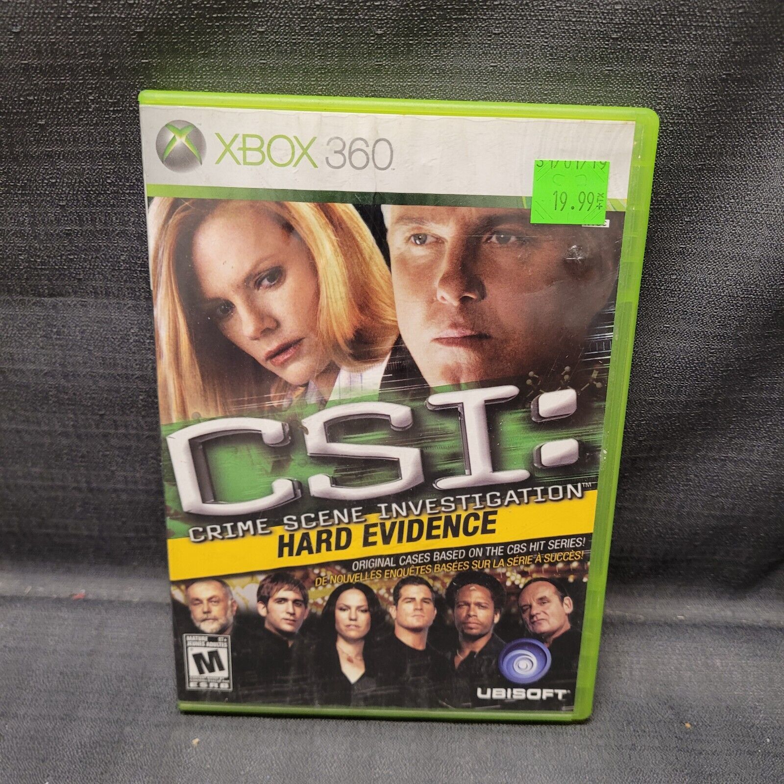Primary image for CSI: Crime Scene Investigation - Hard Evidence (Microsoft Xbox 360, 2007)