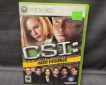 CSI: Crime Scene Investigation - Hard Evidence (Microsoft Xbox 360, 2007) - $10.89