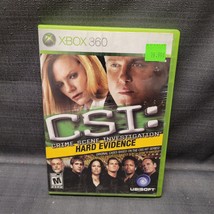 CSI: Crime Scene Investigation - Hard Evidence (Microsoft Xbox 360, 2007) - $10.89