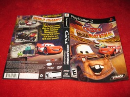 Cars Mater-National : Playstation 2 PS2 Video Game Case Cover Art insert - £0.78 GBP